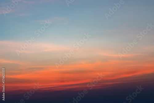Beautiful Evening Sunset Sky background © AungMyo