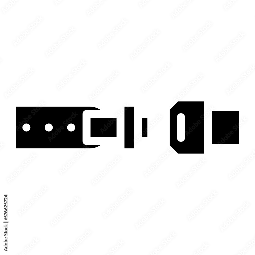 safety belt glyph safety belt glyph