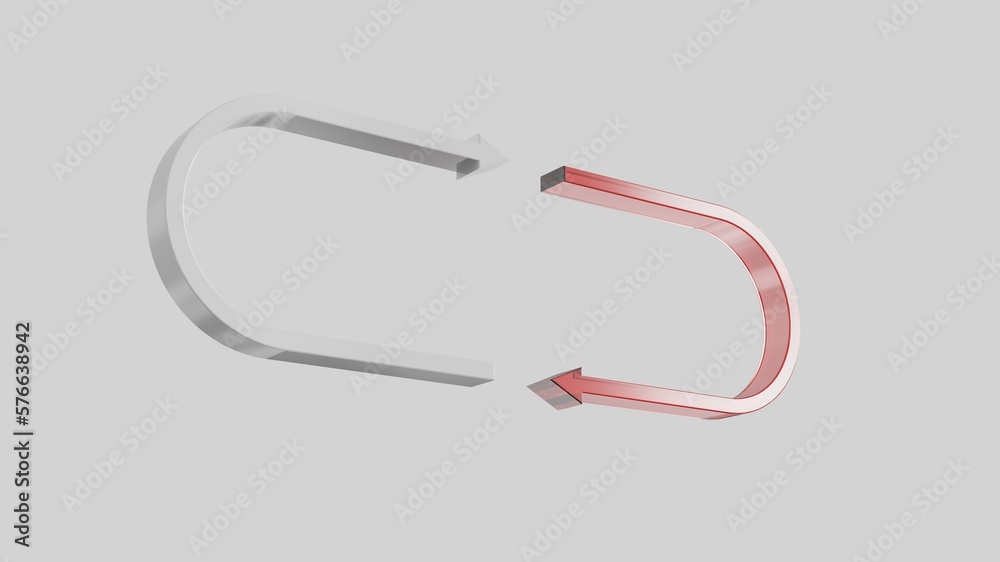 Circular arrows refresh icon rotation arrows icon sign or symbol on white background 3d illustration Circular arrows refresh icon rotation arrows icon sign or symbol on white background 3d illustration