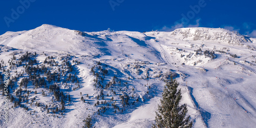 Candanchu Ski Resort, Pyrenees  Mountains, Huesca, Spain, Europe photo
