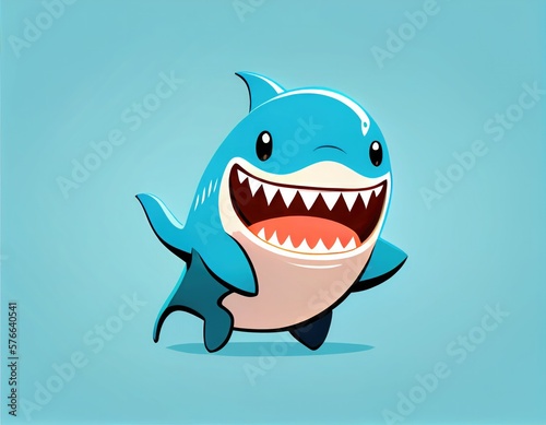 cartoon shark