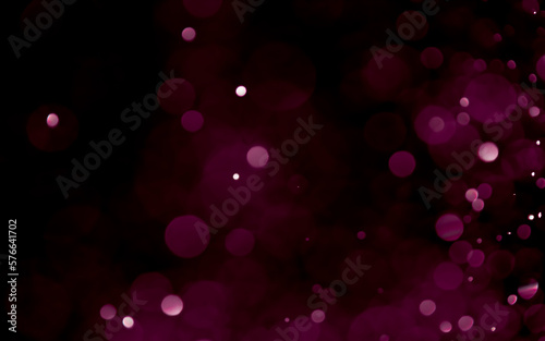 Dark purple bokeh glitter background Ideal as wallpaper, banner, Christmas theme, brochure etc., 