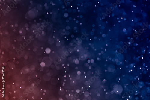 Abstract night time bokeh glitter background.