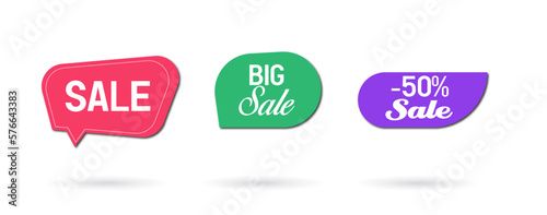 set of sale labels