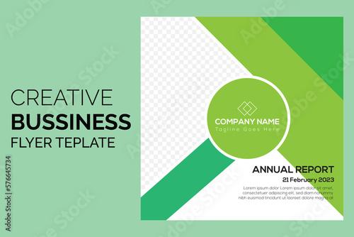 Creative Cooperate business flyer design. Vector flyer design template A4 size flyer design.	