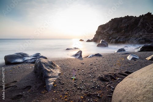 El Verodal Beach, on the northwestern coast of El Hierro, is in a marvellous setting in the municipality of La Frontera El Hierro island Canary islands Spain photo