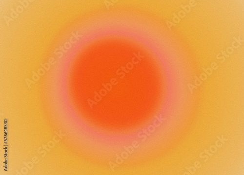 grainy circle gradient, warm energy, red, pink