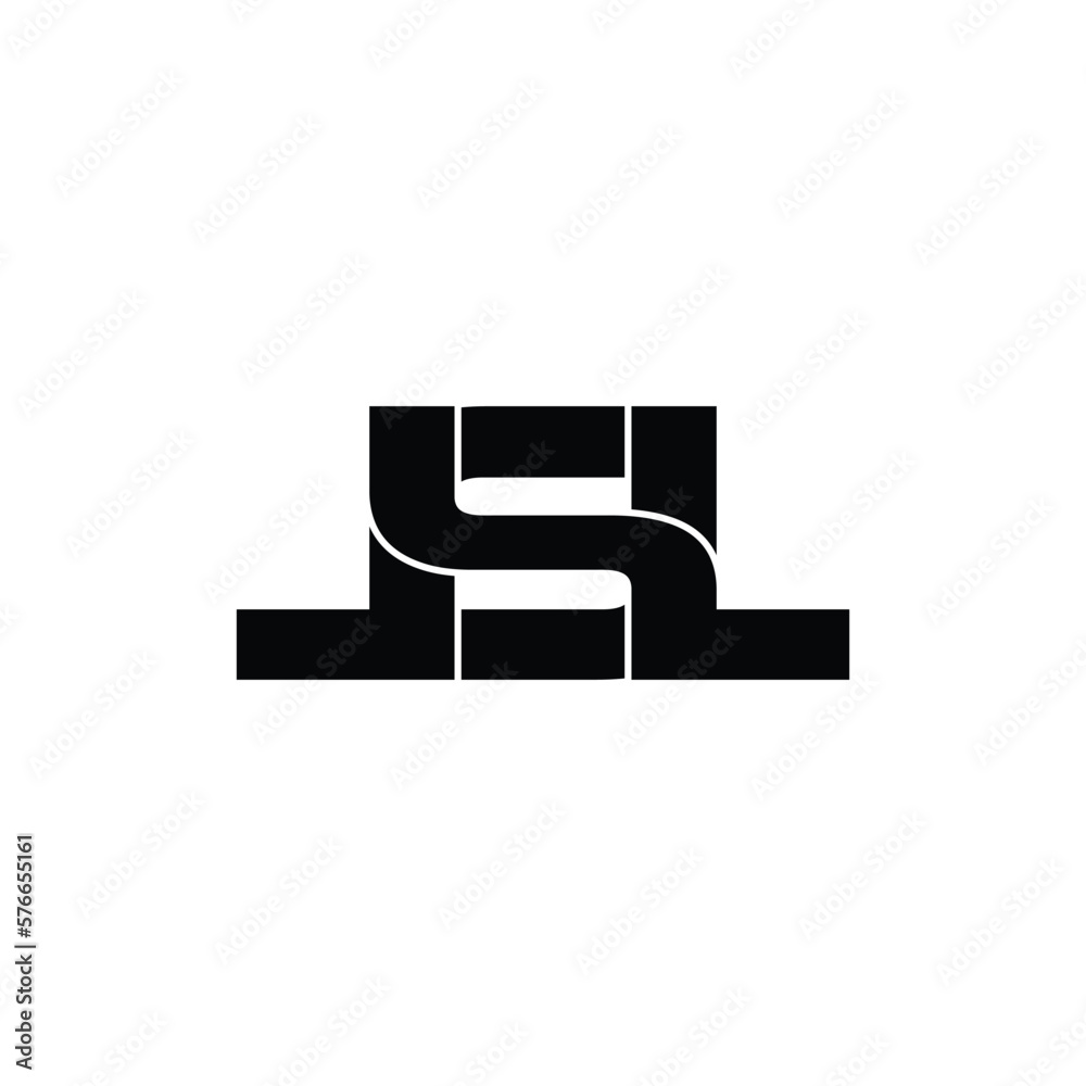 LSL letter monogram logo design vector LSL letter monogram logo design vector