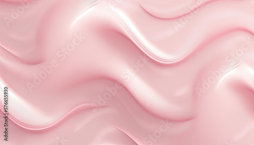 Light Pastel Pink Glossy Soft Waves Background