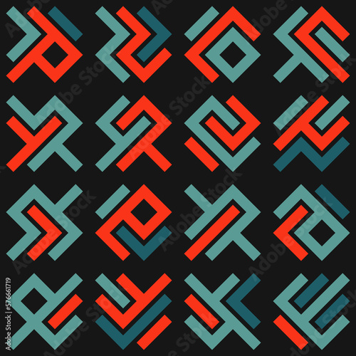 Asemic Glyph writing hieroglyph imitation abstract illustration