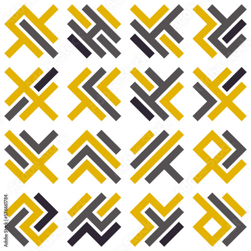Asemic Glyph writing hieroglyph imitation abstract illustration