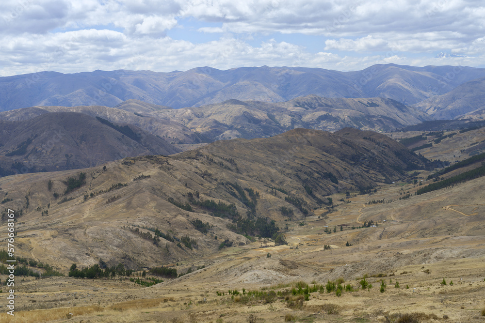 Andes landscape, Manu National Park, Peru