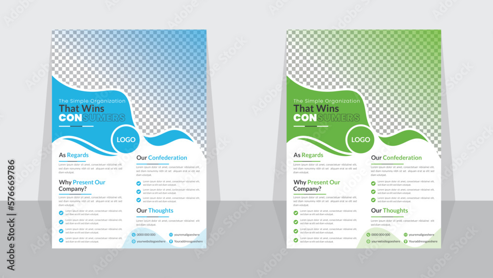 Modern Corporate Vector Business Flyer A4 Size Template Design.
business poster,advertise,publication,cover page,brochure design.