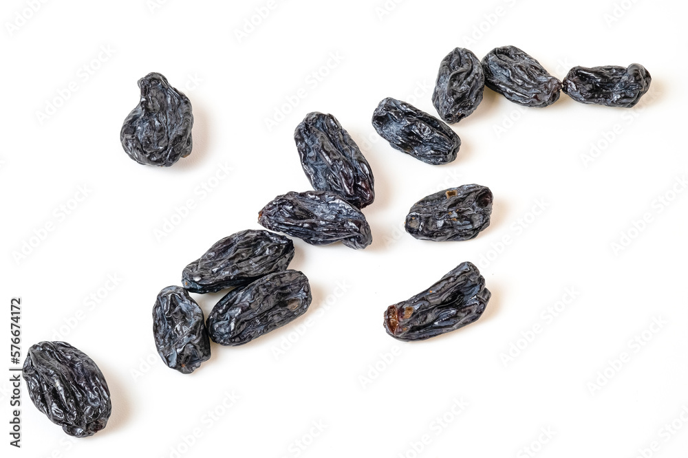 dry grapes on a white isolated background. Raisins on a white background dry grapes on a white isolated background. Raisins on a white background