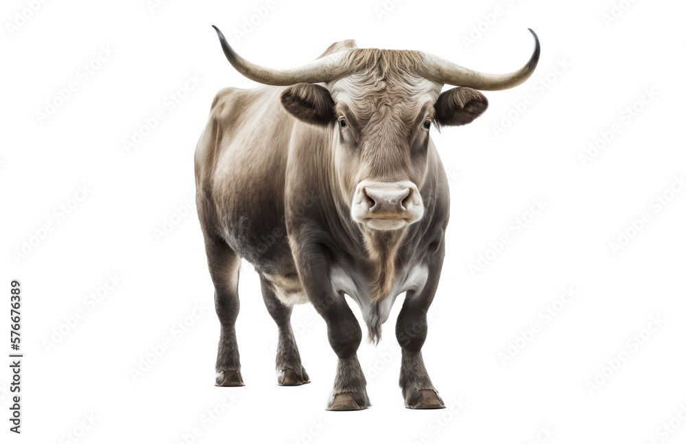 Bull isolated on white, transparent background, PNG, generative ai
Bull isolated on white, transparent background, PNG, generative ai