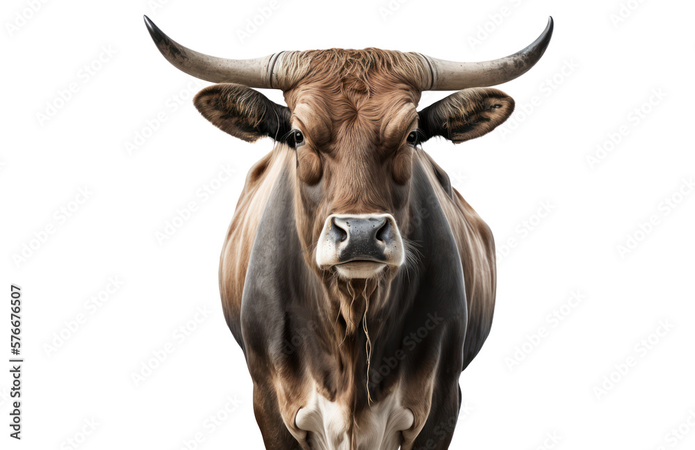 Bull isolated on white, transparent background, PNG, generative ai
Bull isolated on white, transparent background, PNG, generative ai