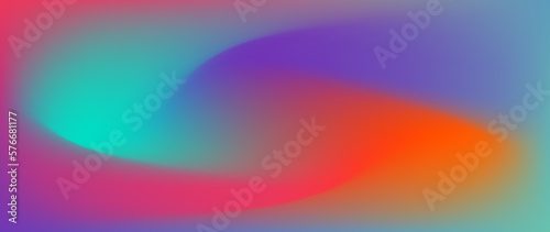 Vector illustration. Abstract pink purple blue turquoise background. Gradient banner. Suitable for your graphic design, banner, poster, cover, screensaver and ad integration.