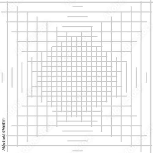 Gray lines forming a abstract square seamles