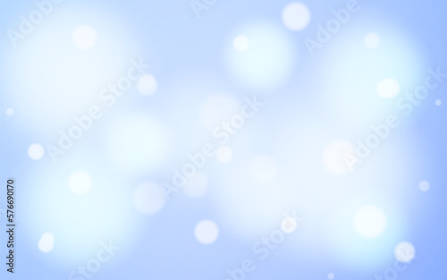 Sky blue bokeh soft light abstract background, Vector eps 10 illustration bokeh particles, Background decoration