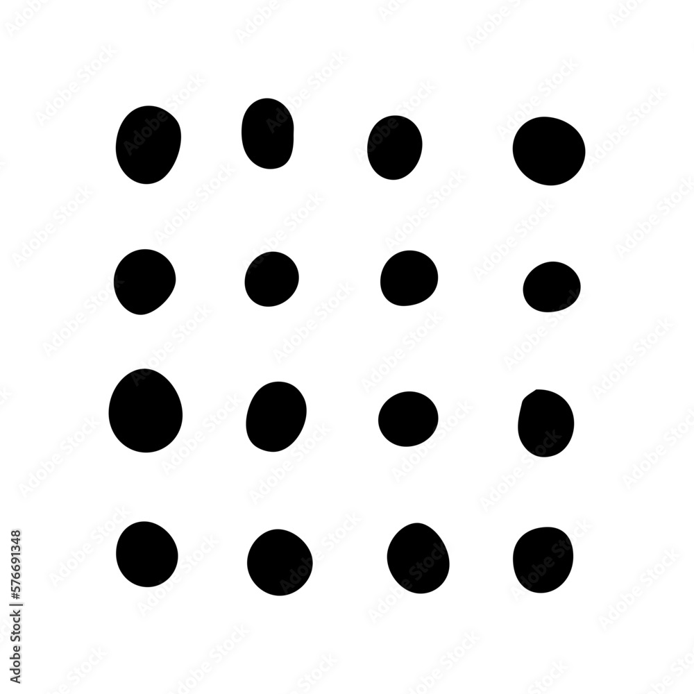 dot pattern element
