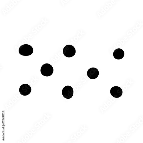 dot pattern element 