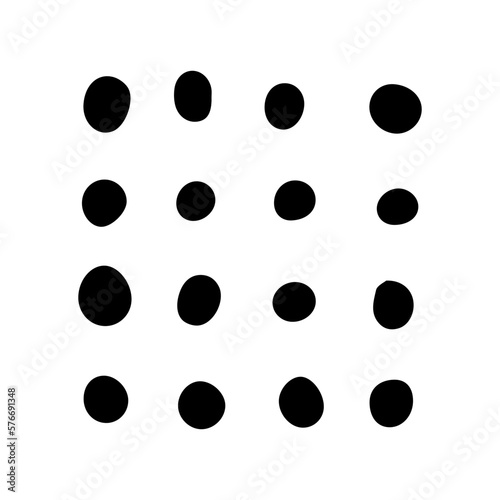 dot pattern element
