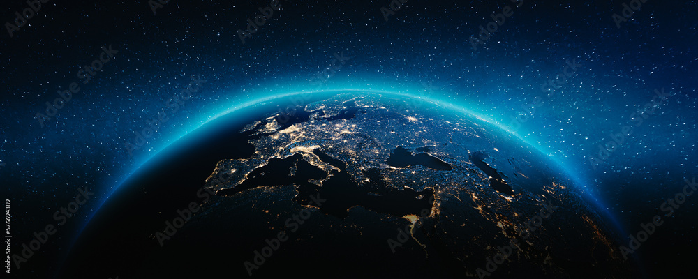 Obraz premium Planet Earth - Mediterranean