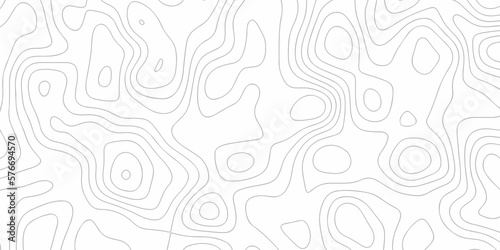 Topographic map. Geographic mountain relief. Abstract lines background. Contour maps. Vector illustration  Topo contour map on white background  Topographic contour lines vector map seamless pattern.