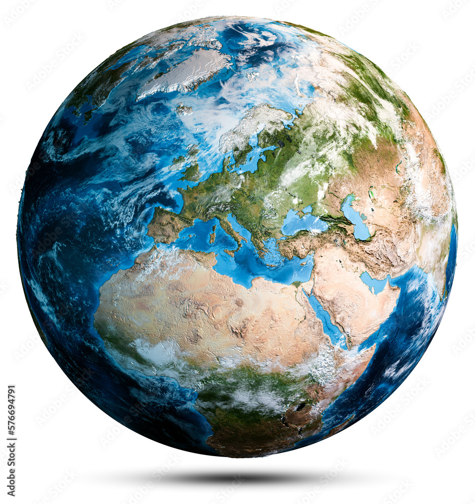 World map planet Earth World map planet Earth