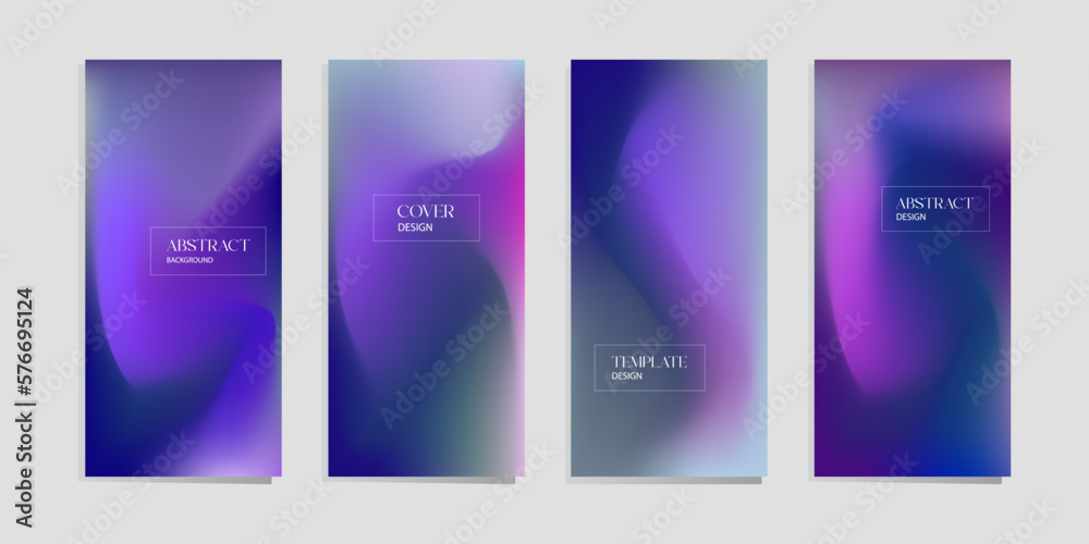 Abstract background design template blue pink gradient color