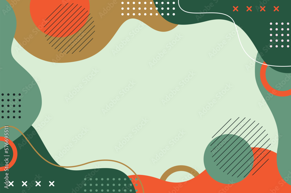 Flat abstract colorful backdrop with geometric shapes and lines. Vector illustration Flat abstract colorful backdrop with geometric shapes and lines. Vector illustration