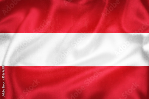 Grunge 3D illustration of Austria flag