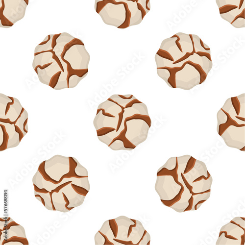 Pattern homemade cookie different taste in pastry biscuit