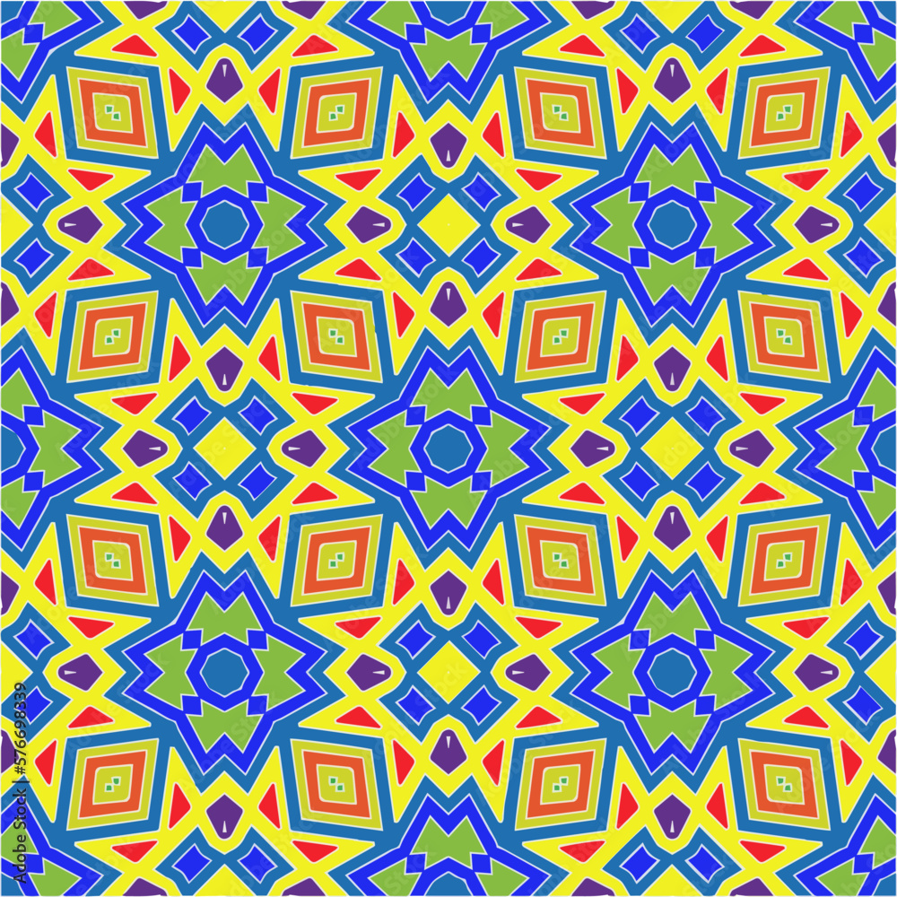 Seamless vector background with repeat pattern.Abstract ethnic rug ornamental seamless pattern.Perfect for fashion, textile design, cute themed fabric, on wall paper, wrapping paper and home decor.