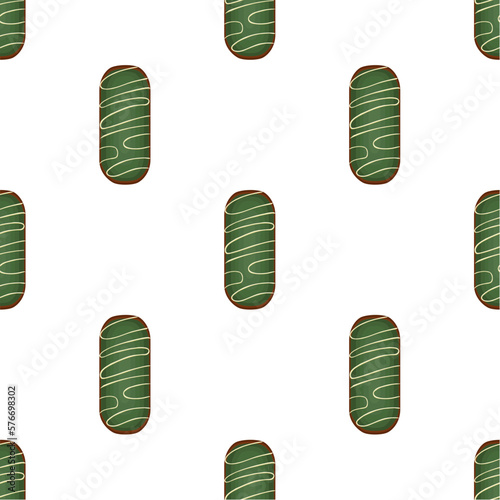 Pattern homemade cookie different taste in pastry biscuit