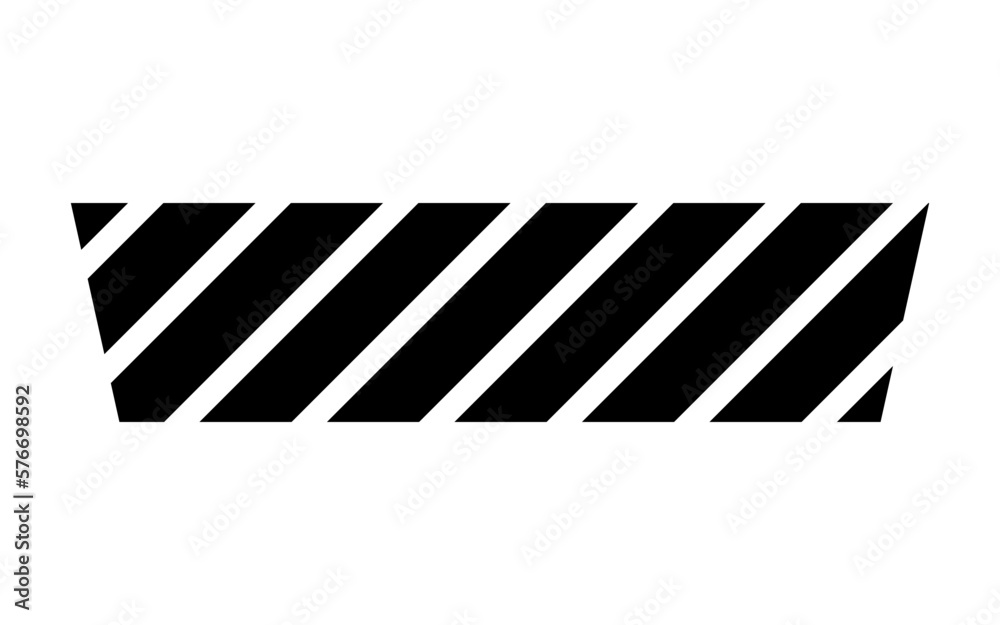 slant shape element
