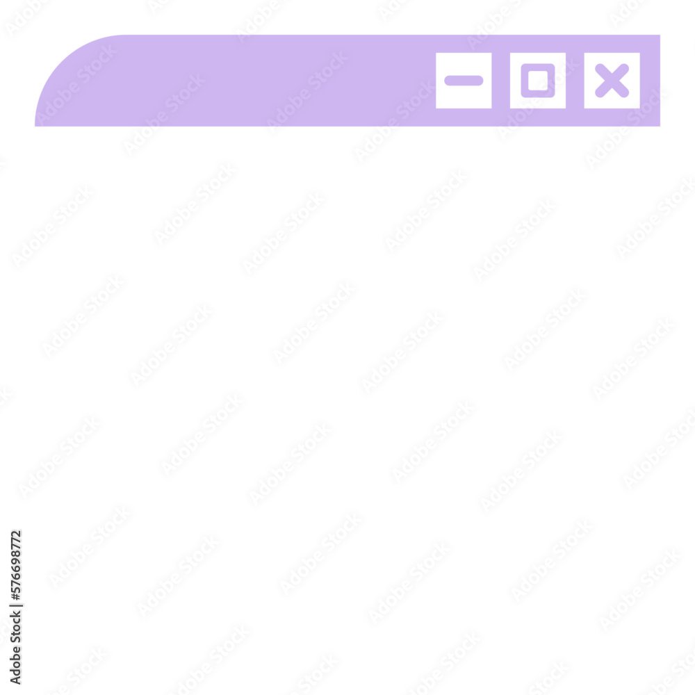 Fototapeta premium ui window interface