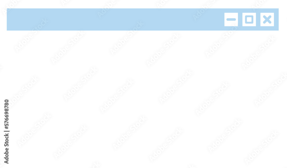 Obraz premium ui window interface 