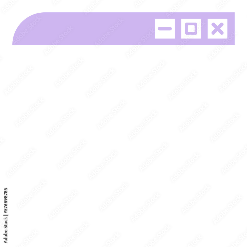 Fototapeta premium ui window interface
