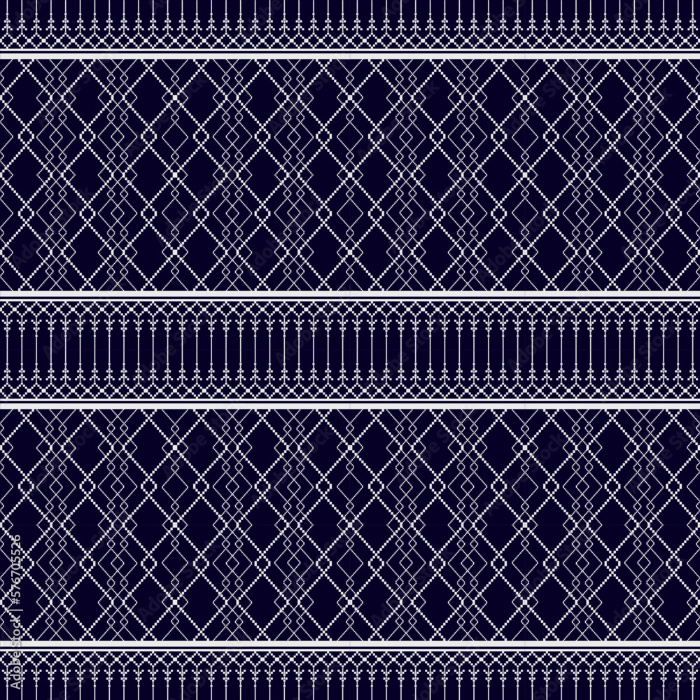 Geometric ethnic oriental pattern traditional Design for clothing, fabric, background, wallpaper, wrapping, batik. Knitwear, Pixel Geometric ethnic oriental pattern traditional Design for clothing, fabric, background, wallpaper, wrapping, batik. Knitwear, Pixel