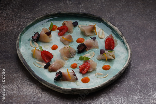 fish crudites