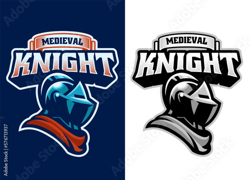 Mascot Sport of Knight Warrior Set