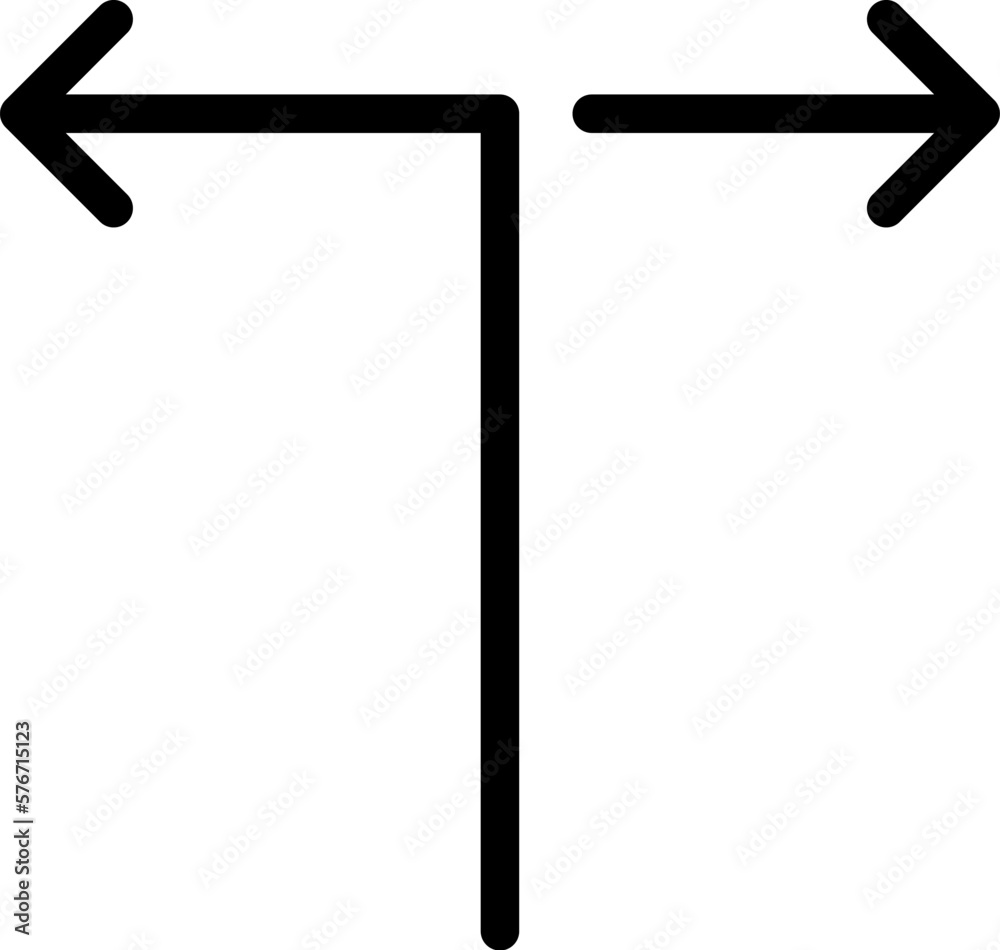 arrow, two ways icon. Simple thin line, outline vector of Arrows icons for UI and UX, website or mobile application on white background arrow, two ways icon. Simple thin line, outline vector of Arrows icons for UI and UX, website or mobile application on white background
