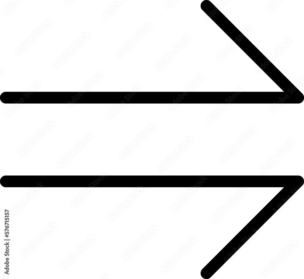 arrow icon. Simple thin line, outline vector of Arrows icons for UI and UX, website or mobile application on white background arrow icon. Simple thin line, outline vector of Arrows icons for UI and UX, website or mobile application on white background