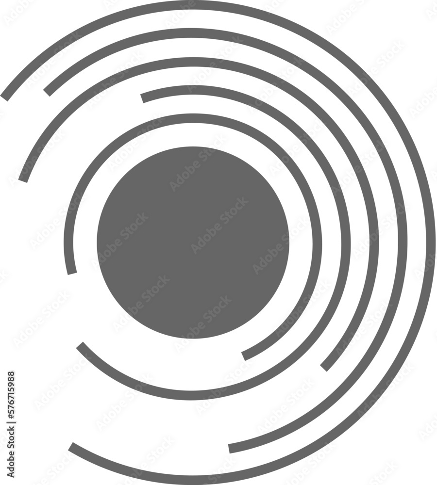 Obraz premium circular diatram vector icon