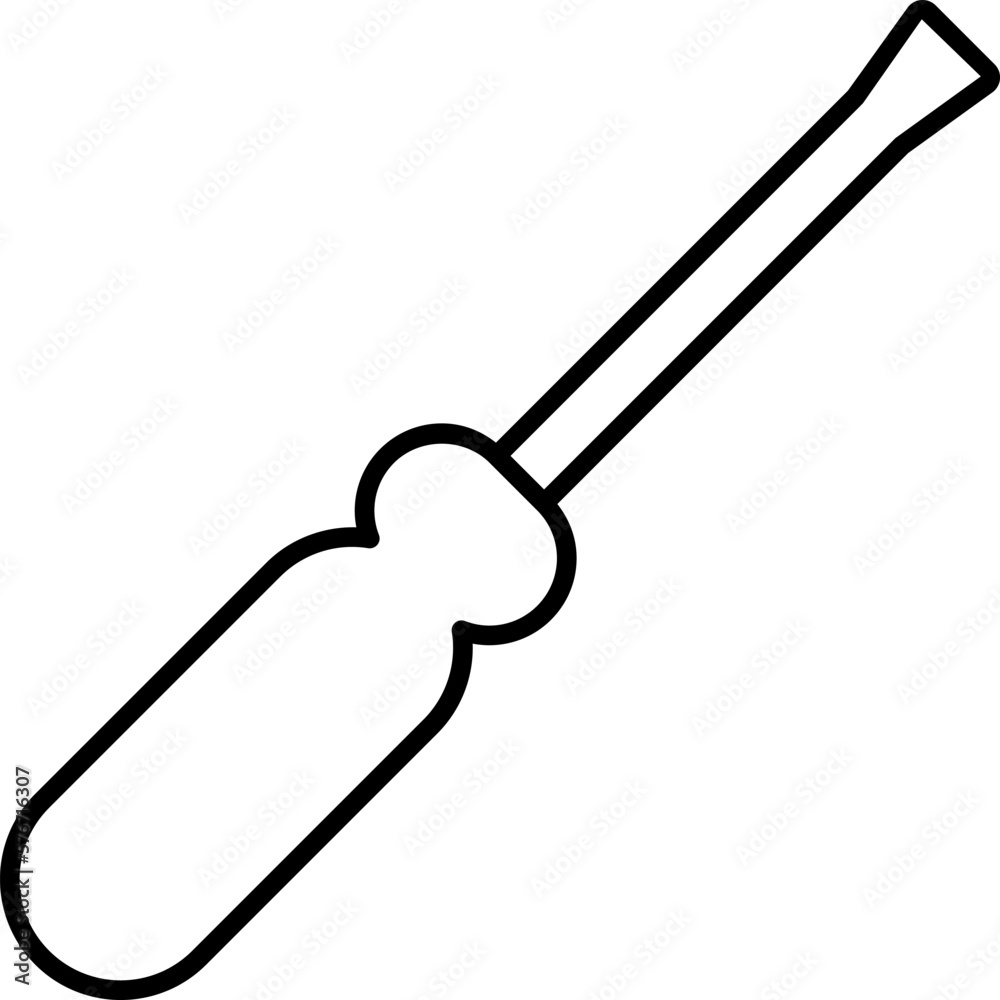 screwdriver, maintenance vector icon