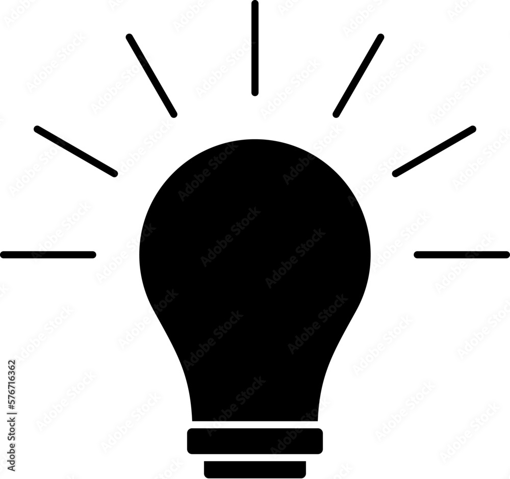 lamp icon. bulb lamp vector logo template on white background lamp icon. bulb lamp vector logo template on white background