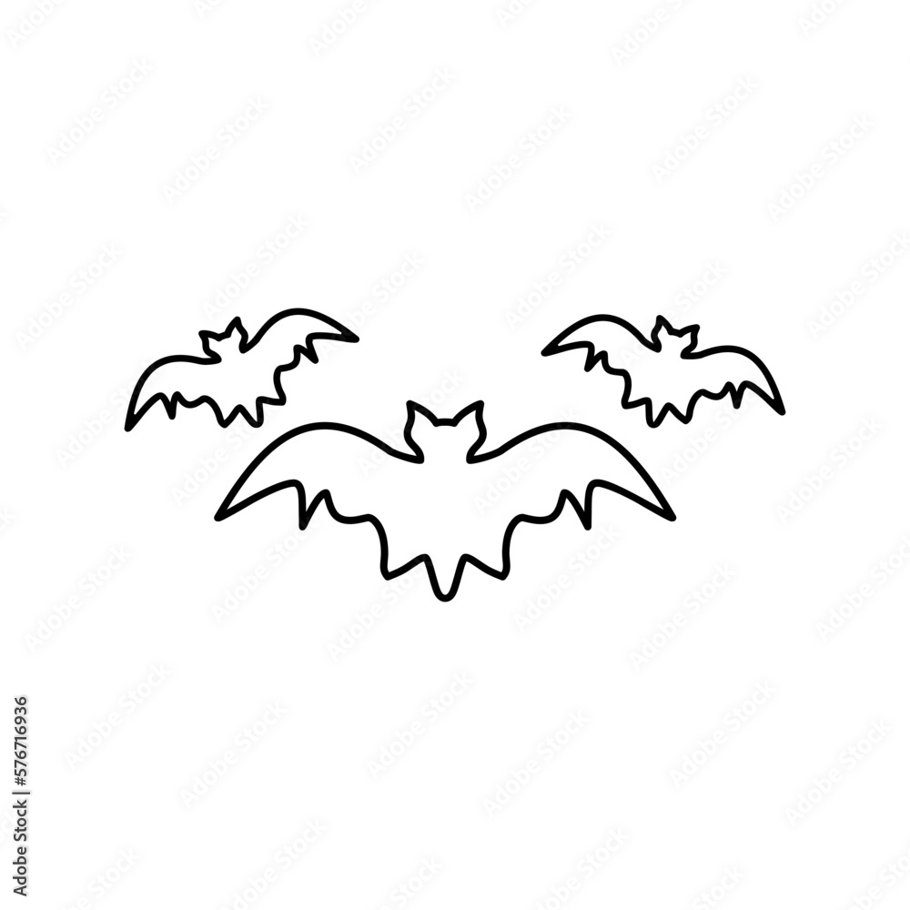 bats vector icon bats vector icon