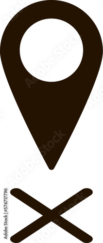 location, pin vector icon