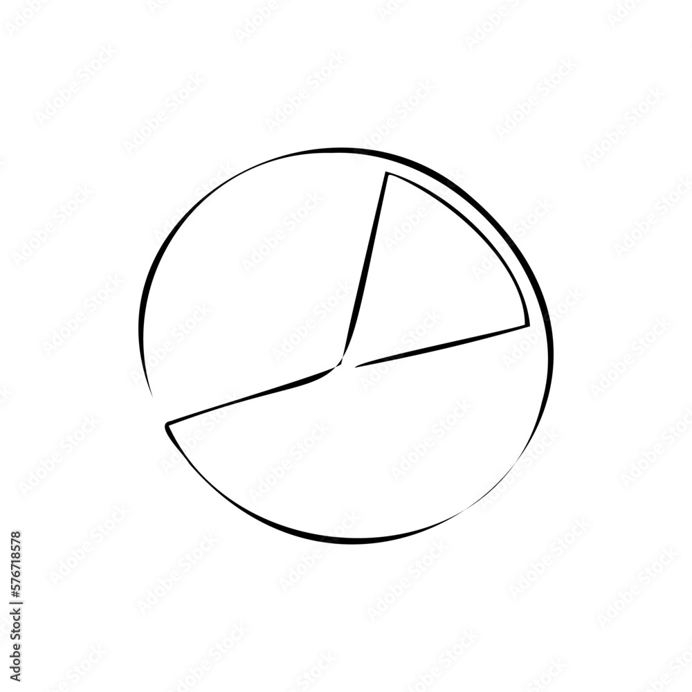 pie chart sketch pie chart sketch